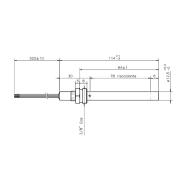 Candeletta Accensione L.94mm D.12,5 stufe a pellet Ravelli Snellina - Aurora - Vera - immagine 3