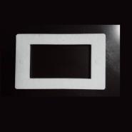 Guarnizione tappo ispezione stufe a pellet 13x8 cm - immagine 2