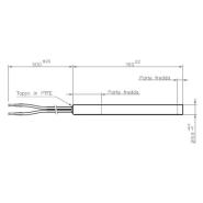 Candeletta Accensione lineare L.160 300W stufe a pellet Ecoteck - Italcalor - La Nordica - Sicalor - immagine 3