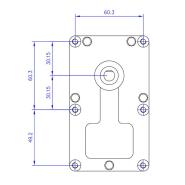 Motoriduttore Coclea 2 rpm Albero 9,5 per Ravelli, Adler, Cola, Ecoforest, Nordica, Edilkamin - immagine 3