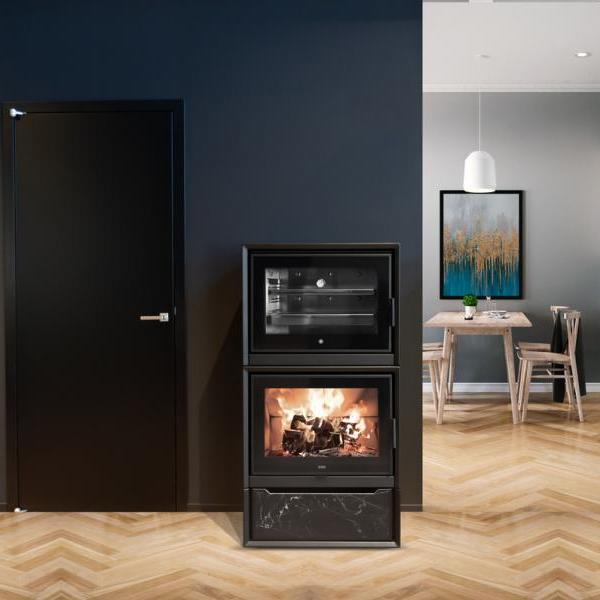 Klover - Kuoki con forno Stufa a legna Kuoki