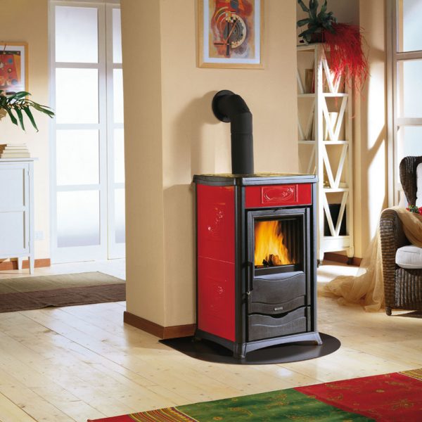 La Nordica - Rossella R1 5.0 Stufa Rossella R1 5.0 a Legna in maiolica