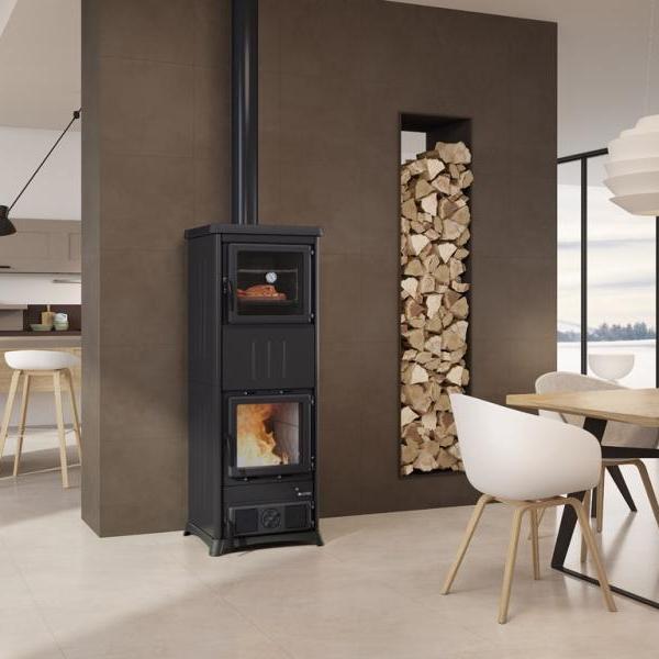 La Nordica - Nova Steel con forno Stufa a Legna Nova Steel