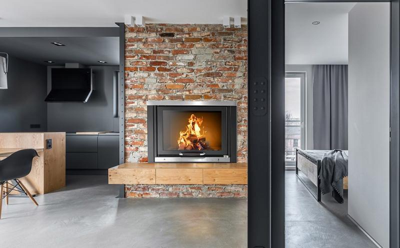 Termocamino Klover TKR 35