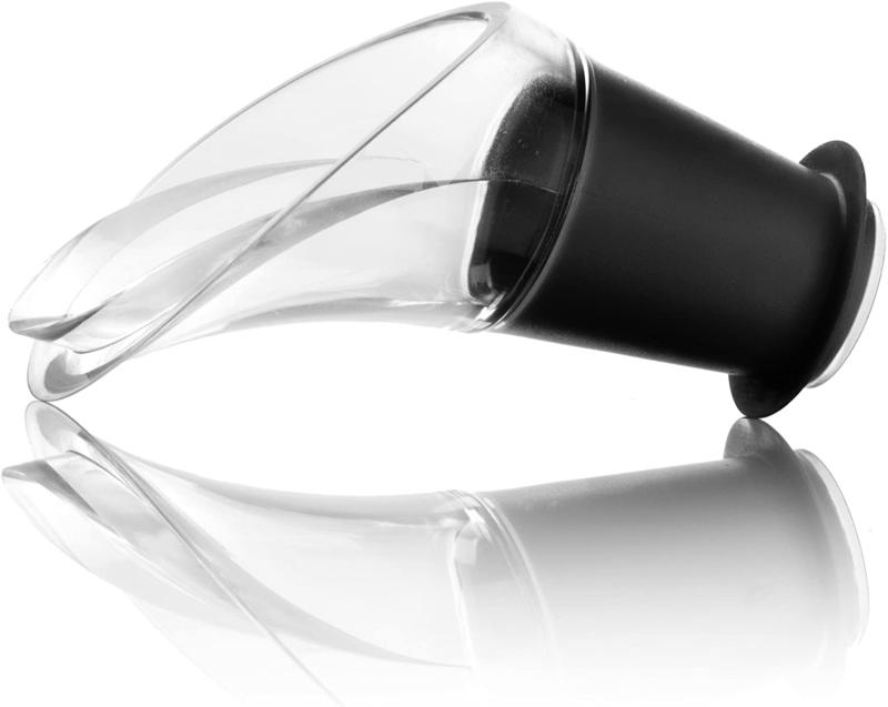 Set 2 Tappi Versatori Crystal per Vino Vacuvin - immagine 6