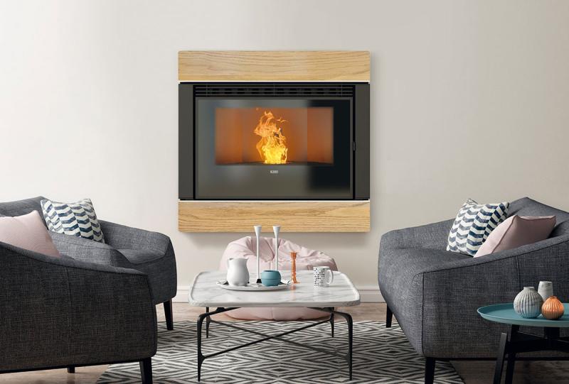 Caminetto a pellet Klover Wave 110