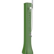 Happy Go HG180 in alluminio - Mini Doccia da Giardino con Lavapiedi e Doccetta Mobile - immagine 5
