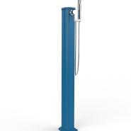 Doccia tradizionale da giardino Jolly Go JG145 con doccetta mobile - immagine 4