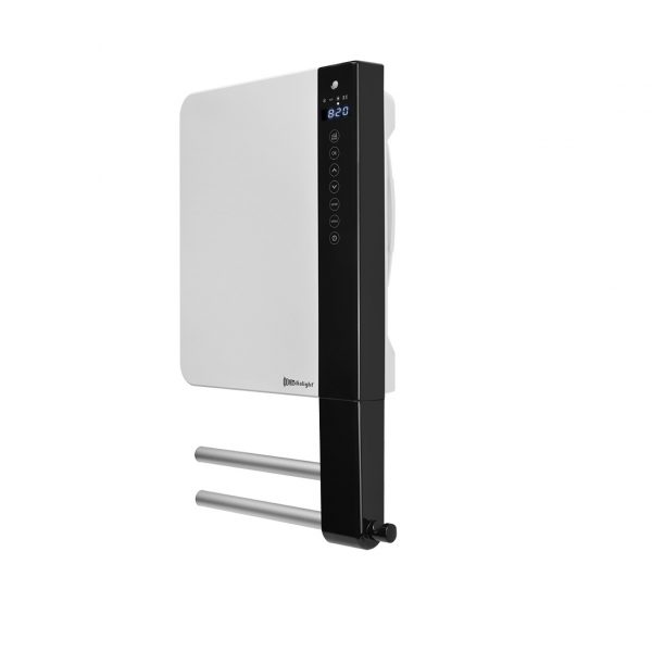 Termoventilatore da parete programmabile - Windy Con Portasalviette Termoventilatore da parete programmabile - Windy Con Portasalviette