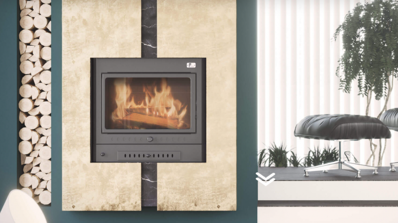 Fuego Termocamino Panorama 24/34