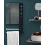 Termoventilatore da parete programmabile - Windy Visio Con Portasalviette - immagine 4