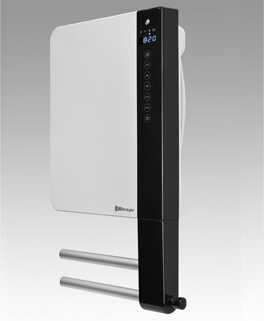 Termoventilatore da parete programmabile - Windy Con Portasalviette - immagine 6