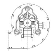 Ventilatore Centrifugo Destro Canalizz. Stufe Ravelli ed Edilkamin (modelli in descrizione) - immagine 2