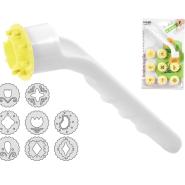 Timbrataglia per decorazioni dolci con 8 dischi - Cake design