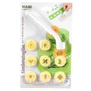 Timbrataglia per decorazioni dolci con 8 dischi - Cake design - immagine 2