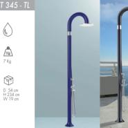 Doccia tradizionale da interno o esterno Funny Yin T345 con soffione e doccino mobile - immagine 2