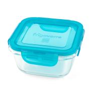 Contenitore vetro quadrato Frigoverre Evolution Bormioli 12x12 cm