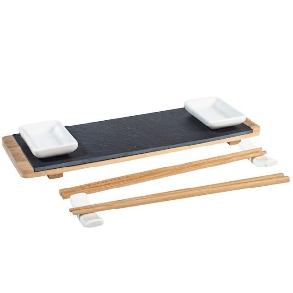 Set servizio sushi cm 30x10 per 2 persone 