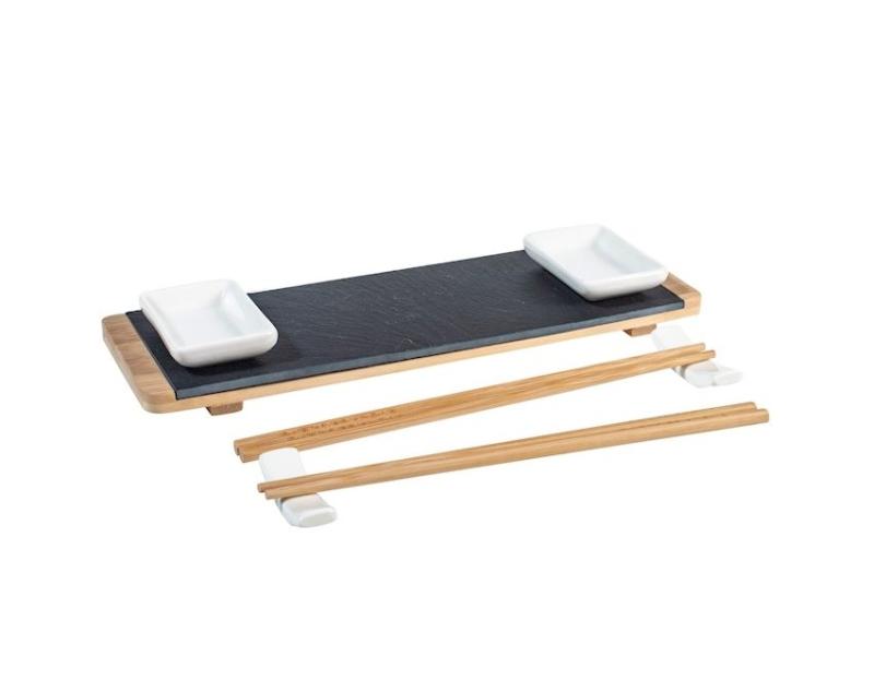 Set servizio sushi cm 30x10 per 2 persone