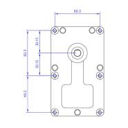 Motoriduttore Coclea 2 rpm Albero 8,5 per Lincar, Moretti, Dal Zotto, Nordica Extraflame, Qlima, Xiang - immagine 3