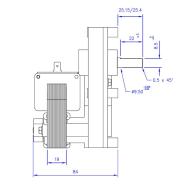 Motoriduttore Coclea 1 rpm per stufe a pellet Cola, Royal, Palazzetti, Thermorossi, Kalor, Mcz - immagine 2