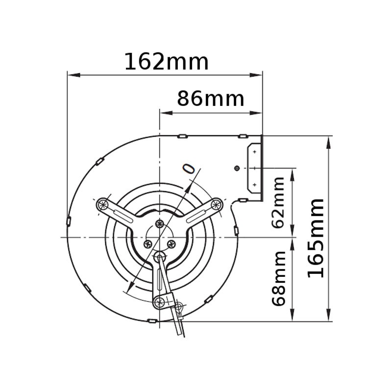 Ventilatore centrifugo stufe caminetti alte temperature, offerta vendita  online