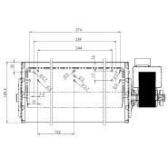 Ventilatore Tangenziale D.65 L.370 mm per Stufe a pellet Ravelli, Karmek One, Nordica, Edilkamin (modelli in descrizione) - immagine 3