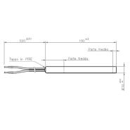 Candeletta Accensione lineare L.180 stufe a pellet Montegrappa - immagine 2