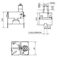 Termostato capillare con riarmo manuale - immagine 2