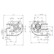 Ventilatore Tangenziale Trial L.349 mm Diam.60mm per Stufe a pellet Montegrappa - immagine 2