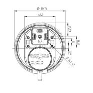 Pressostato differenziale HUBA 59 Pascal per stufe Qlima - Enviro - immagine 3