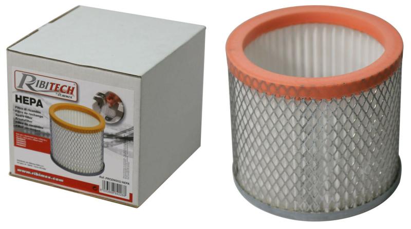 Filtro Hepa per Aspiraceneri Ribimex Cenerill, Ceneplus, Cenetop, Ceneflame, Cenebat - immagine 2