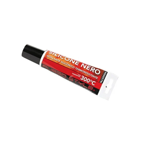 Silicone nero termoresistente - 150 ml Silicone nero termoresistente - 150 ml