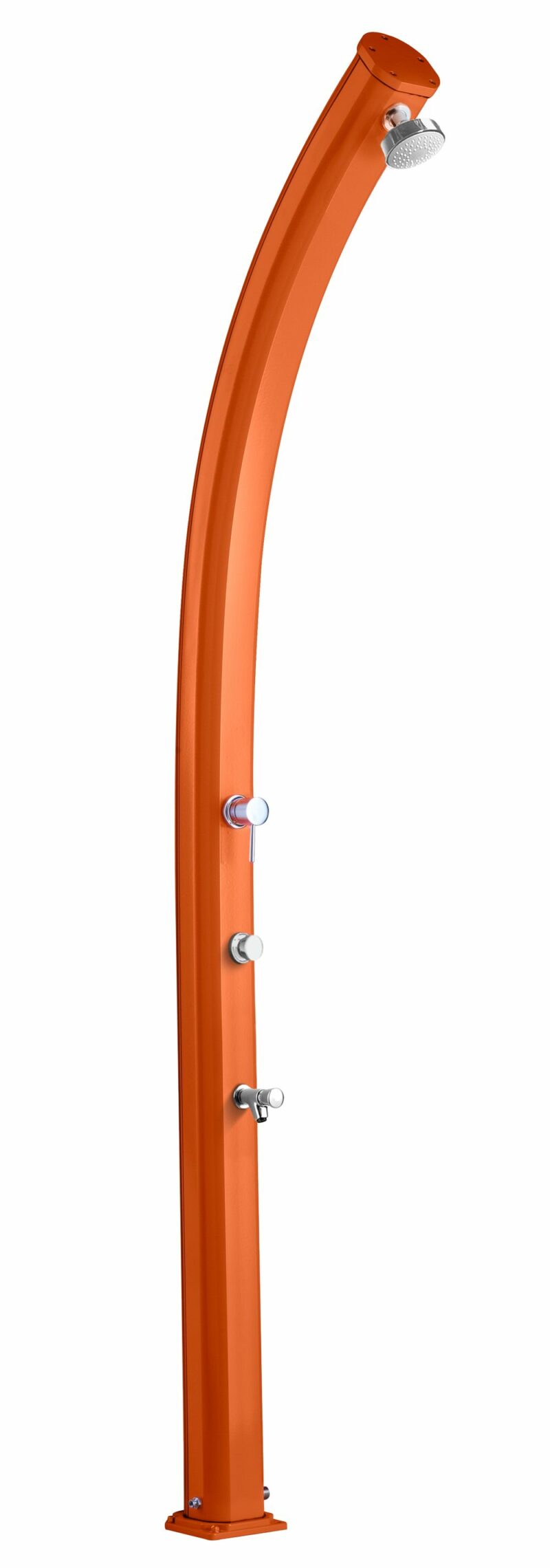 Doccia classica Jolly A535 in alluminio con rubinetto lavapiedi e temporizzatore - immagine 10