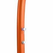 Doccia classica Jolly A535 in alluminio con rubinetto lavapiedi e temporizzatore - immagine 10