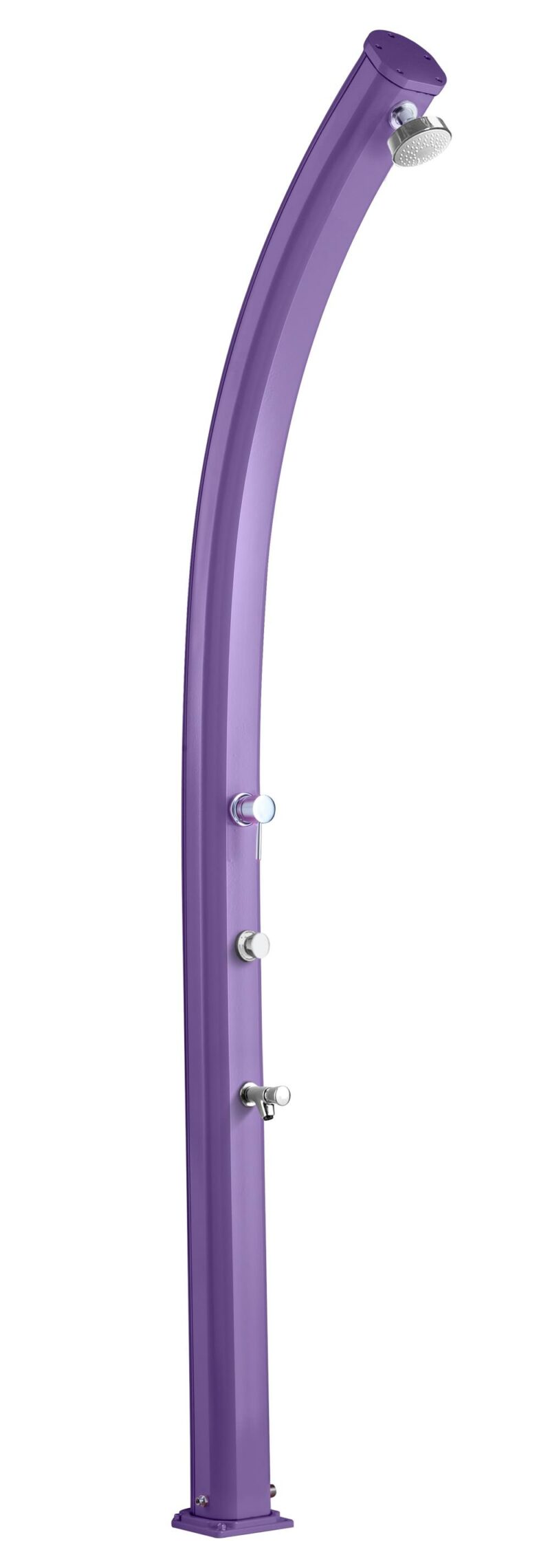 Doccia classica Jolly A535 in alluminio con rubinetto lavapiedi e temporizzatore - immagine 7