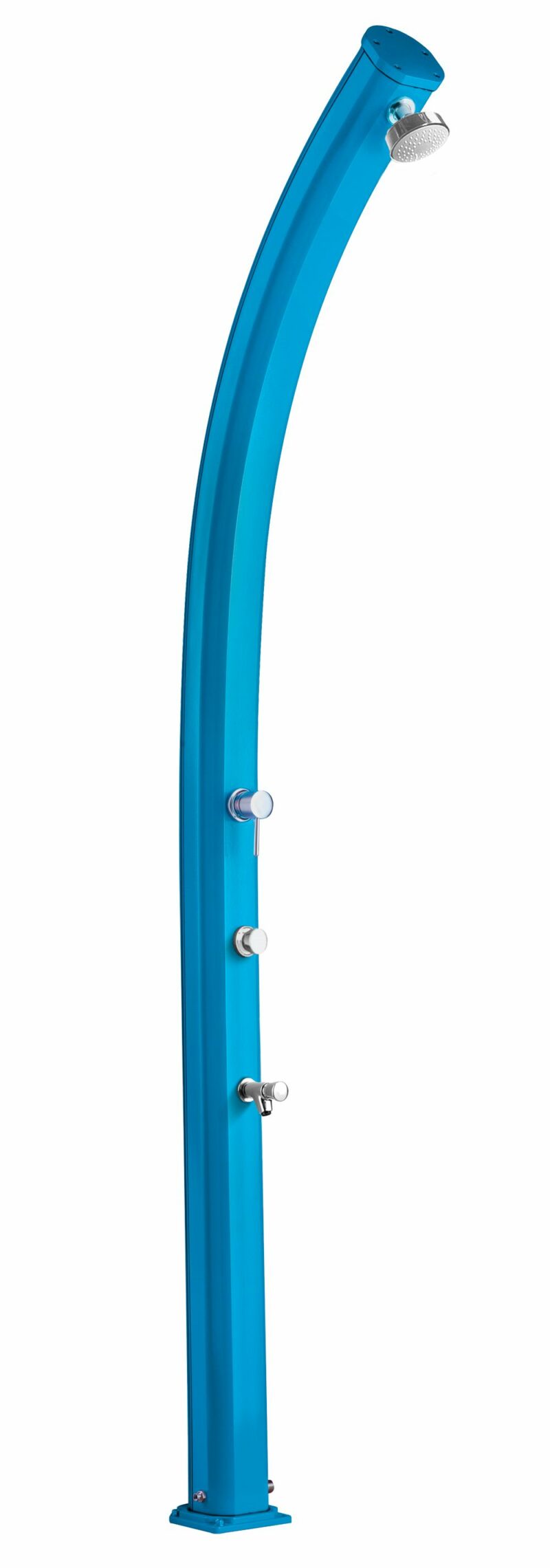 Doccia classica Jolly A535 in alluminio con rubinetto lavapiedi e temporizzatore - immagine 6