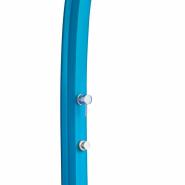 Doccia classica Jolly A535 in alluminio con rubinetto lavapiedi e temporizzatore - immagine 6