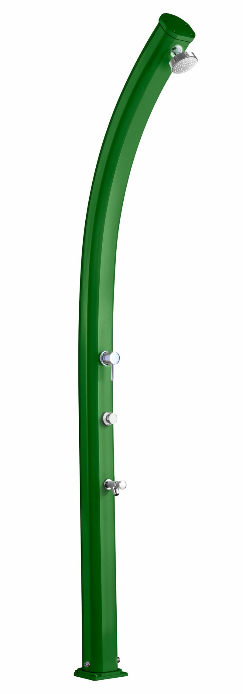 Doccia classica Jolly A535 in alluminio con rubinetto lavapiedi e temporizzatore - immagine 5