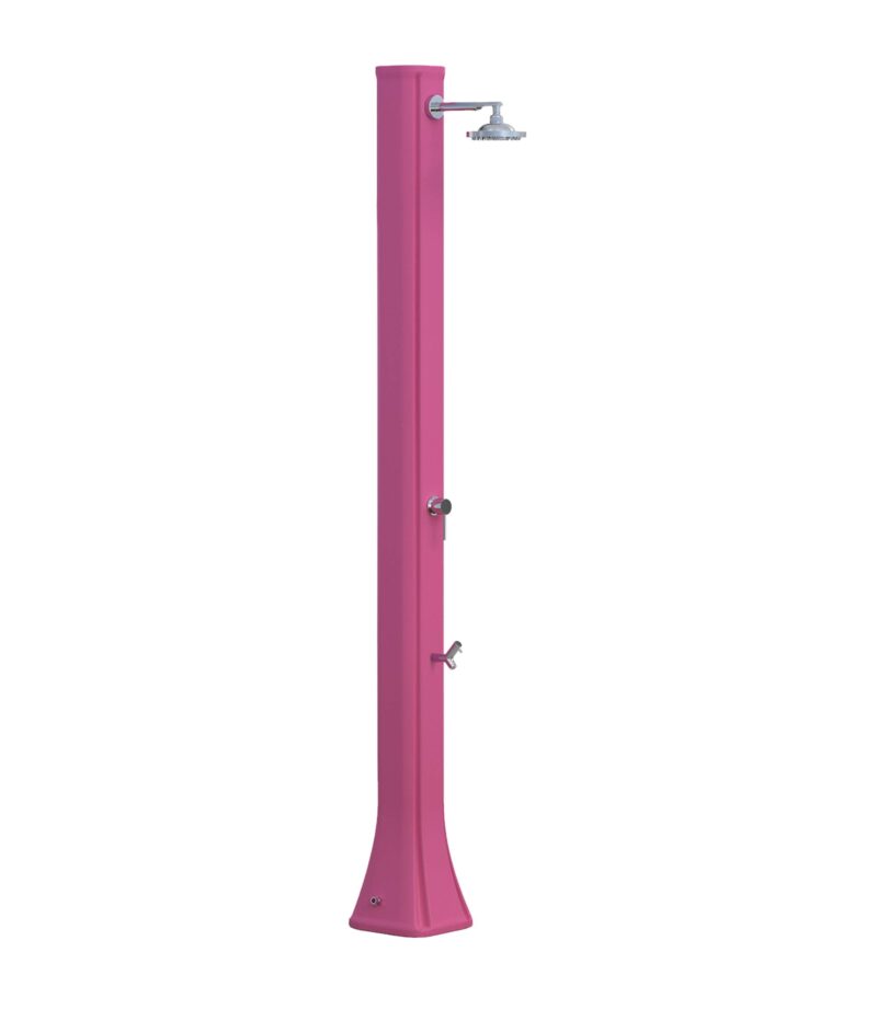 Doccia solare da spiaggia/piscina Big Happy Five F620 -36 Lt con rubinetto lavapiedi - immagine 4