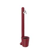 Fontana H20 GH115 da giardino con rubinetto portagomma e secchiello Tulip - immagine 3