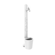 Fontana H20 GH115 da giardino con rubinetto portagomma e secchiello Tulip - immagine 10
