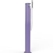 Doccia tradizionale da giardino Jolly Go JG145 con doccetta mobile - immagine 9