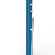 Doccia solare da giardino Jolly Go JG150 in alluminio - 13 lt con doccetta mobile e nebulizzatore - immagine 6