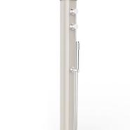 Doccia solare da giardino Jolly Go JG150 in alluminio - 13 lt con doccetta mobile e nebulizzatore - immagine 3