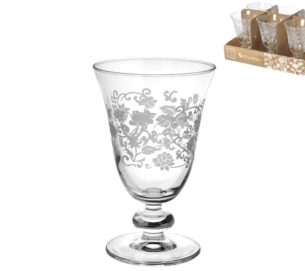 Set 6 Bicchieri Vetro Vino Provence Pasabahce