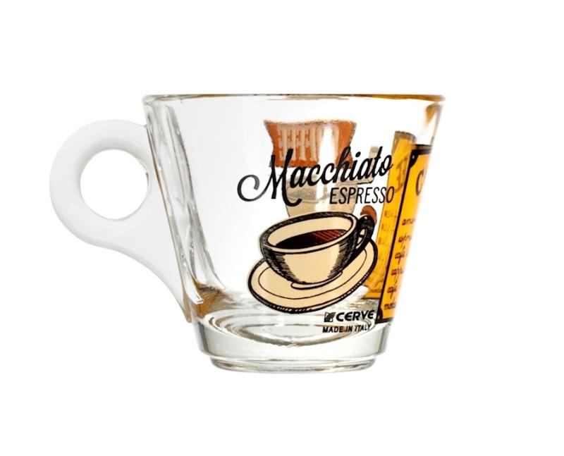 Set tazzine caffè in vetro Bistrot - set da 6 tazzine