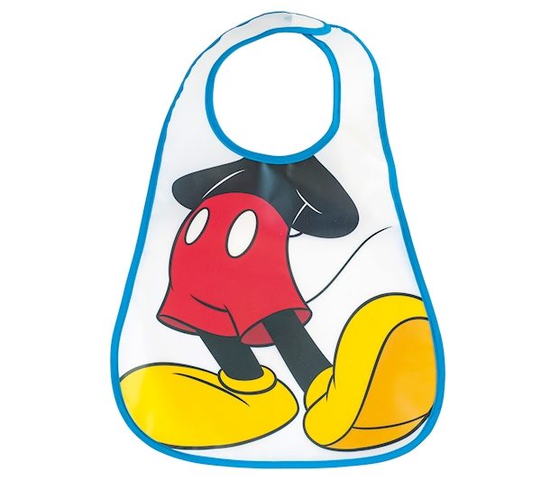 Bavaglino casacca impermeabile Disney Mickey in peva