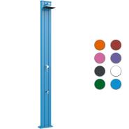 Doccia solare Spring S A220 in alluminio - 25 Lt con rubinetto lavapiedi