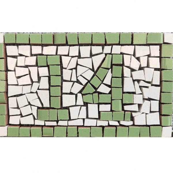 Numero Civico in Mosaico personalizzabile